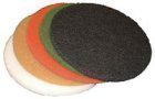 Mercer Abrasives 16" Dia. x 1" White Polish Pads Box of 5